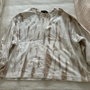 Banana republic quarter sleeve sweatshirt. Size s.
